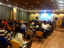 Estudiantes de la Universidad Politécnica visitan PortCastelló