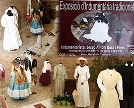 Exposición de indumentaria tradicional de los siglos XVIII y XIX