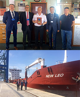 El puerto de Castellón  inaugura una ruta de contenedores con Argelia