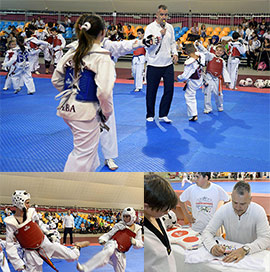 Gran éxito del stage de Taekwondo de Ireno Fargas en Marina d’Or