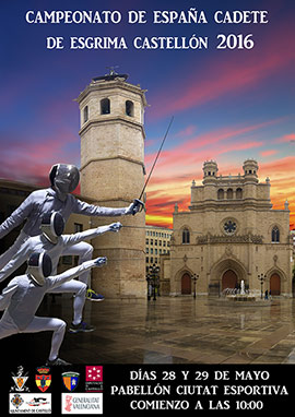 Campeonato de España Cadete de Esgrima en Castellón