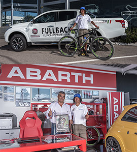 El Fiat Fullback de Comauto, coche oficial de la Gigante de Piedra 2016