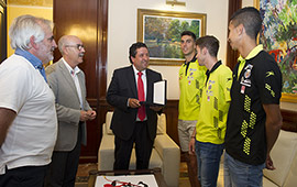 Atletas del Club de Atletismo Playas de Castellón,  subcampeones de Europa