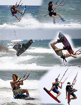 Colgados del cielo, kitesurf en las playas de Castellón