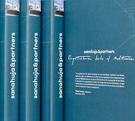 Arquitectura desde el Mediterráneo, libro monográfico de sanahuja&partners