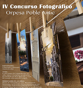 Orpesa poble antic, concurso de fotografía