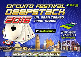 Calendario del Circuito Festival DeepStack 2016