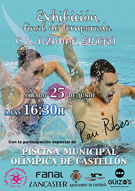 Exhibición de lujo del Azahar Sincro con Pau Ribes