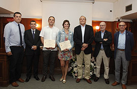 Mónica Giménez y David Peral, premios Doctor Barrera 2016