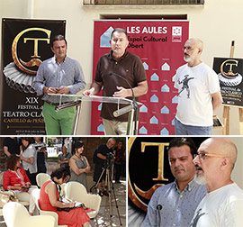 Presentación del XIX Festival de Teatro Clásico Castillo de  Peñíscola