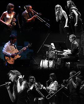 Magnífico concierto del septeto de jazz en la UJI