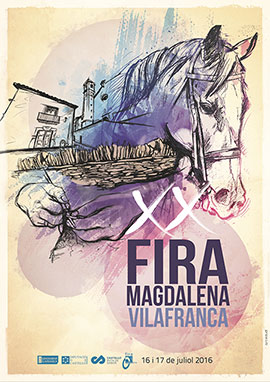 Vilafranca celebra este fin de semana la XX edición de la Feria de la Magdalena