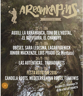 Primera edición del Festival Arrankapins en el Pinar del Grau de Castelló