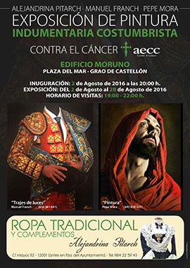 Próxima inauguración de exposición de pintura e indumentaria costumbrista