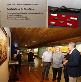 Presentación de la pieza invitada del Museu de Belles Arts de Castelló