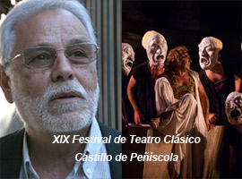 ‘Edipo Rey’ y una conferencia de Manuel Canseco este fin de semana en el Festival de Teatro Clásico Castillo de Peñíscola