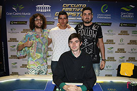 El Gran Casino Castellón bate cifra récord de asistencia en la 3ª etapa Levante Poker Challenge
