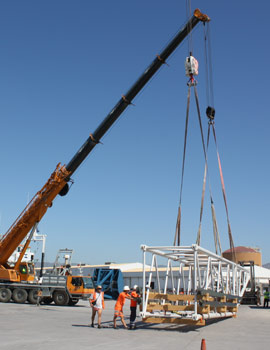 Una grúa más para graneles en el Puerto de Castellón