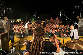 La escena reggae española en el  Showcase Stage del Rototom