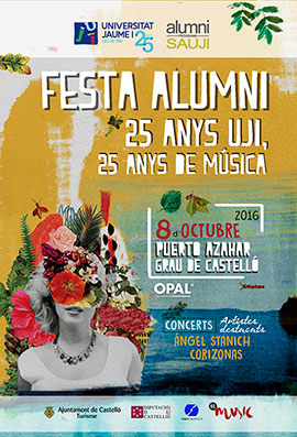 Festa 25 años UJI, 25 años de música