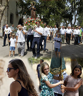 Procesión en honor a Sant Jaume