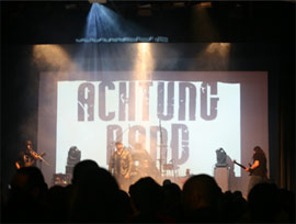 ACHTUNG BAND, banda tributo a U2, en Opal