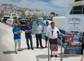 Presentación del proyecto 'Turismo Marinero' en Peñíscola