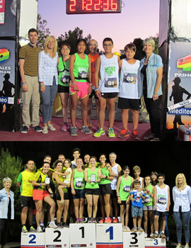 Más de 300 corredores participaron en la III Night Run de la Vía Verde en Oropesa del Mar