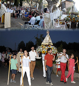 Fiesta de la Mare de Déu del Lledó en Sant Francesc de la Font