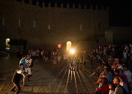 Visitas nocturnas teatralizadas en el Castillo de Peñíscola a finales de agosto