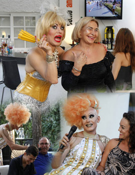 Geena Drag y La Chica Karamelo en como antes Benicàssim