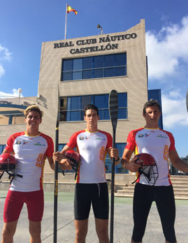 El Club Náutico de Castellón presente con la selección en el Mundial de Siracusa 2016 de Kayak-Polo