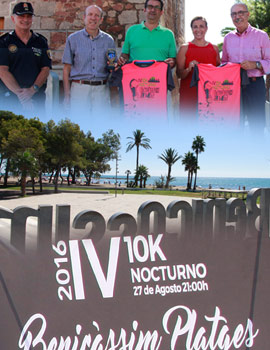 Presentación del IV 10k Nocturno de Benicàssim Platges