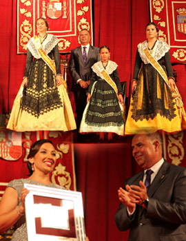 Elisa Ruiz Sáez reina de las fiestas de La Llosa