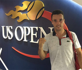 Roberto Bautista pasa a tercera ronda del Abierto de Estados Unidos