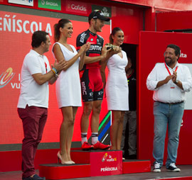 La imagen renovada del Castillo de Peñíscola a nivel mundial con la llegada de la Vuelta en la provincia