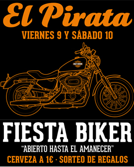 Gran Fiesta Biker en El Pirata