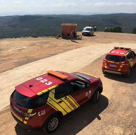 El Consorcio Provincial de Bomberos activa un amplio dispositivo de prevención para el final de etapa en el Mas de la Costa