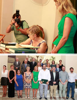 Acto de hermanamiento de Castellón y Lleida en el marco de la celebración del 765 aniversario de nuestra ciudad