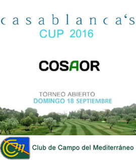 Torneo de golf VI CASABLANCA CUP by COSAOR