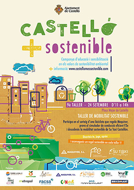 Juegos y talleres de seguridad vial el sábado en Castellón
