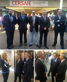 PortCastelló presente en la feria Cersaie en Bolonia