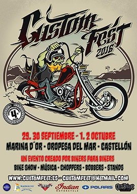 El IV CustomFest llega a Marina d´Or