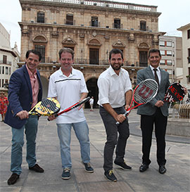 Jornada deportiva gratuita de tenis y pádel el sábado en Castellón