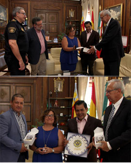 Visita institucional de México en el Ayuntamiento de Castellón