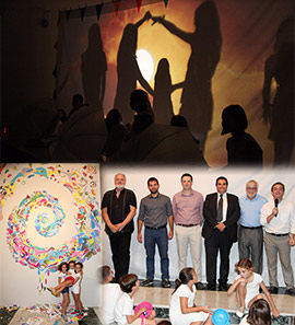 Del collage al teatro de sombras en la Fundación Caja Castellón