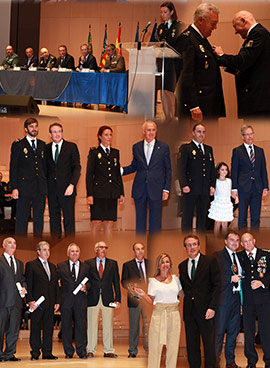 Celebración del día de la Policía Nacional en Castellón