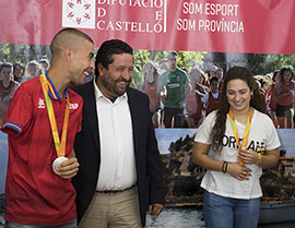 Ariadna Edo y Abderrahman Ait, medallistas paralímpicos castellonenses