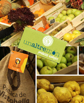 Reserva tu fruta y verdura ecológica en Un Altre Mon. Te lo llevan a casa