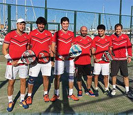 Liga autonómica de pádel por equipos en el Real Club Náutico de Castellón